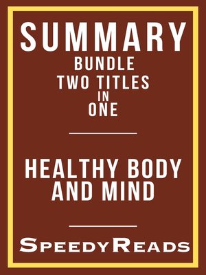 cover image of Summary Bundle--Healthy Body and Mind-- Includes Summary of Westover's Educated and Pomroy's Metabolism Revolution